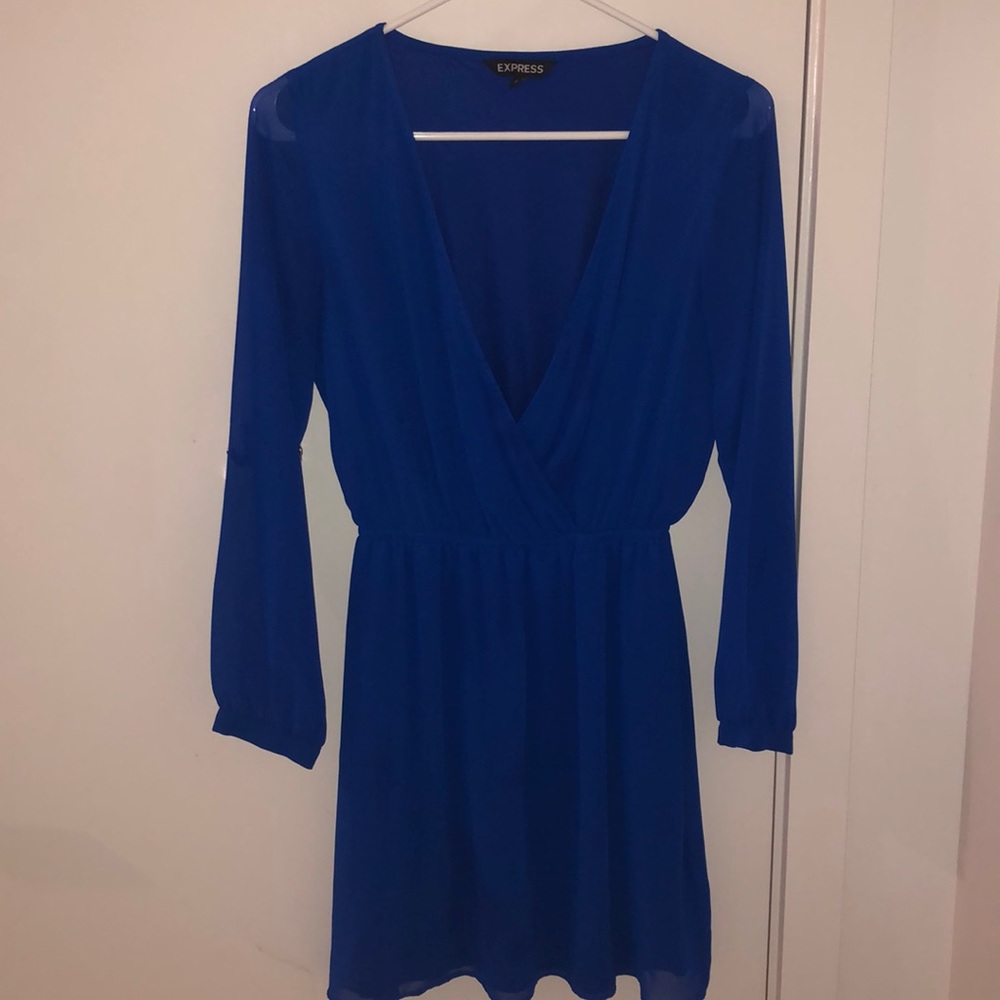 Express Blue Dress